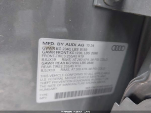 2025 AUDI Q3