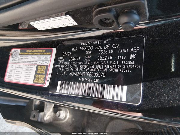 2023 KIA RIO S