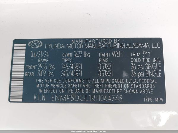 2024 HYUNDAI SANTA FE CALLIGRAPHY