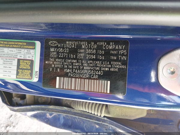 2023 HYUNDAI ELANTRA LIMITED