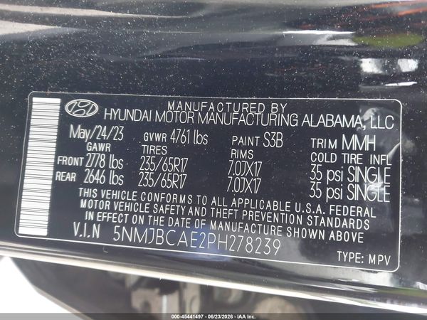 2023 HYUNDAI TUCSON SEL