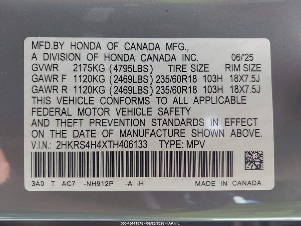 2026 HONDA CR-V EX AWD
