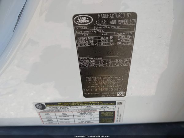 2024 LAND ROVER DEFENDER 110 P400 S