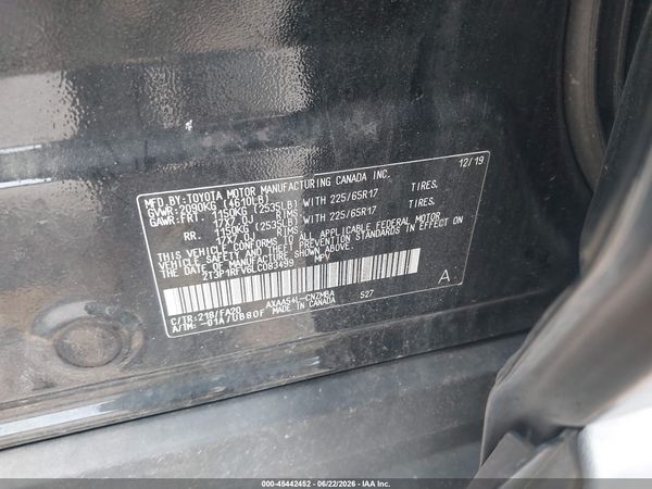 2020 TOYOTA RAV4 XLE/XLE PREMIUM