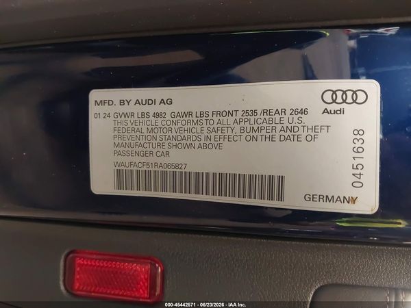 2024 AUDI A5 SPORTBACK
