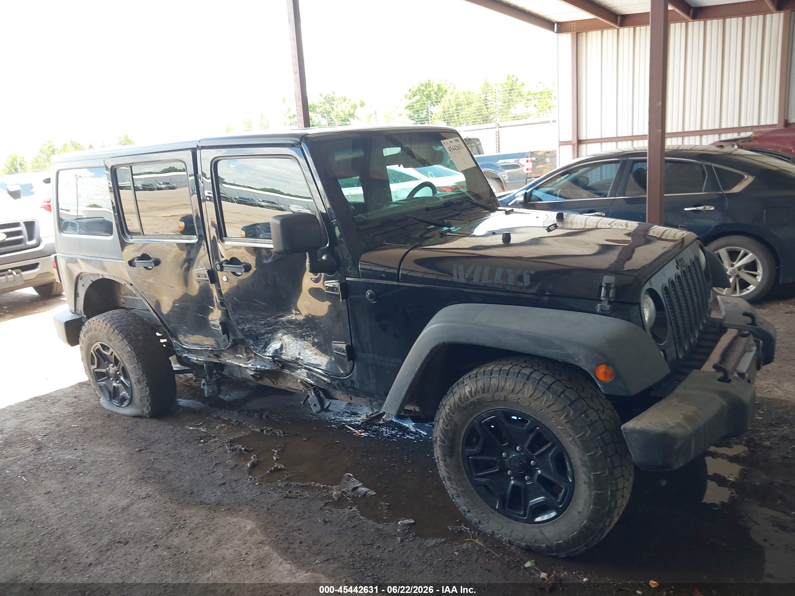2017 JEEP WRANGLER UNLIMITED WILLYS WHEELER