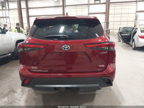 2022 TOYOTA HIGHLANDER HYBRID XLE