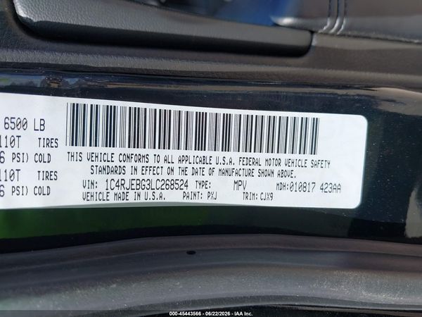 2020 JEEP GRAND CHEROKEE LIMITED 4X2