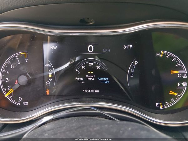 2016 JEEP GRAND CHEROKEE LIMITED
