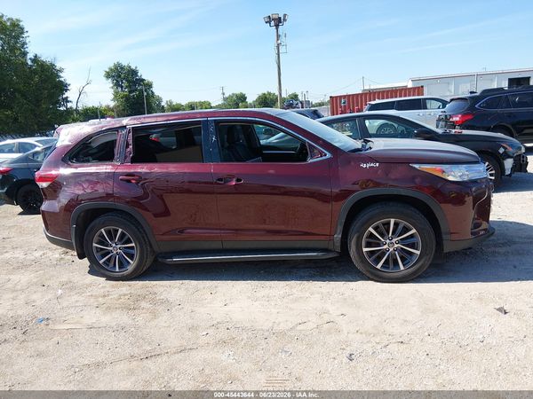 2019 TOYOTA HIGHLANDER XLE