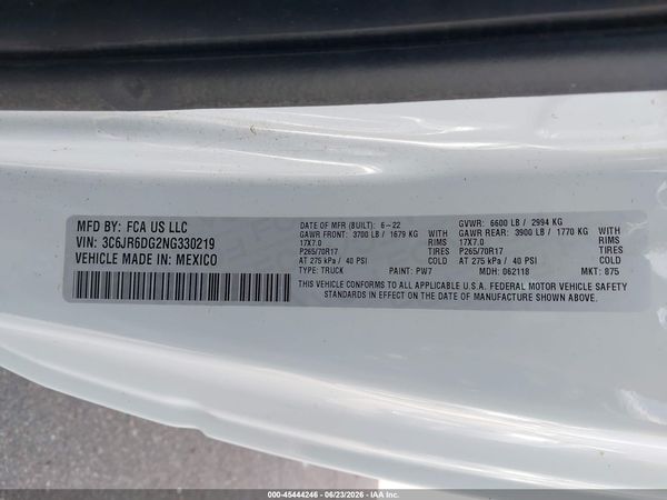 2022 RAM 1500 CLASSIC Tradesman