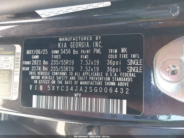 2025 KIA EV6 LIGHT LONG RANGE