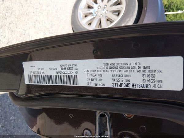 2012 CHRYSLER 300 LIMITED