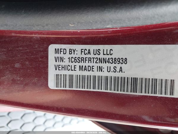 2022 RAM 1500 LARAMIE  4X4 6'4 BOX