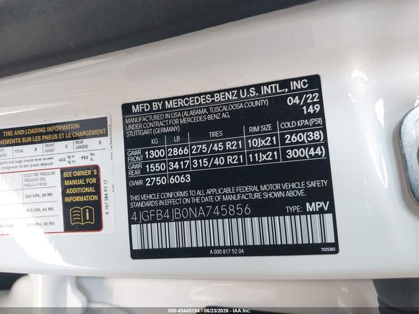 2022 MERCEDES-BENZ GLE 350 GLE350