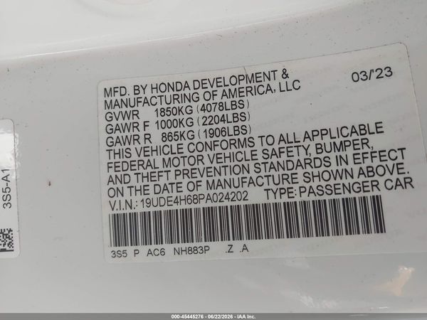 2023 ACURA INTEGRA A-SPEC TECHNOLOGY