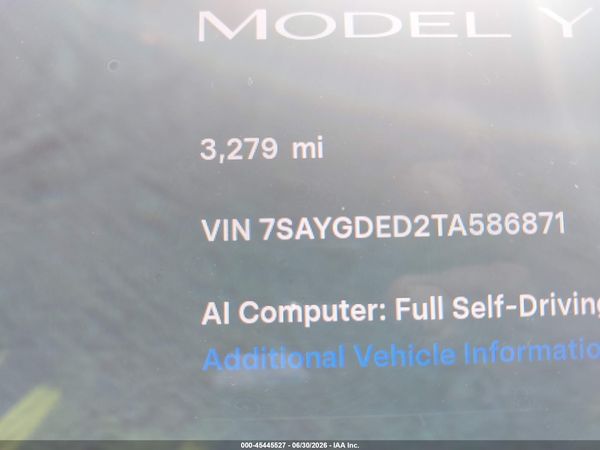 2026 TESLA MODEL Y