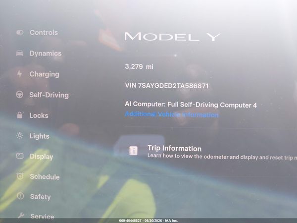 2026 TESLA MODEL Y