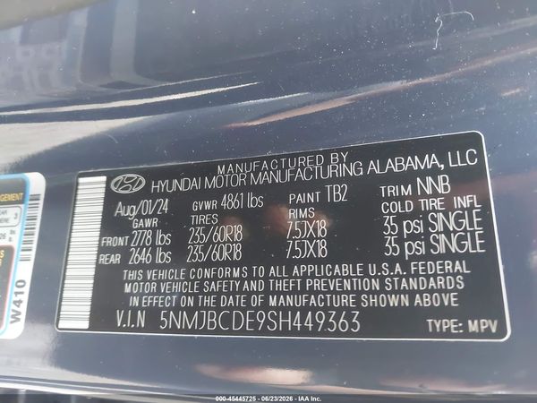 2025 HYUNDAI TUCSON SEL