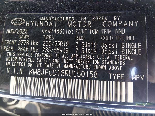 2024 HYUNDAI TUCSON HYBRID N LINE