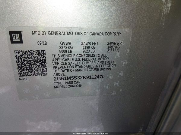 2019 CADILLAC XTS LUXURY