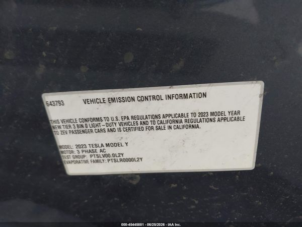 2023 TESLA MODEL Y