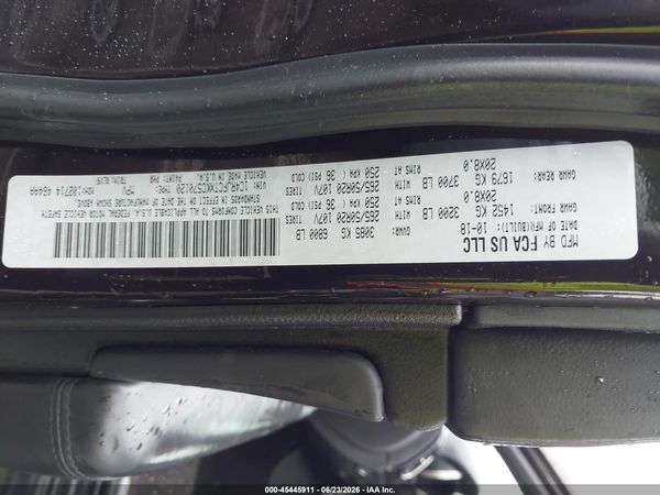 2019 JEEP GRAND CHEROKEE HIGH ALTITUDE 4X4