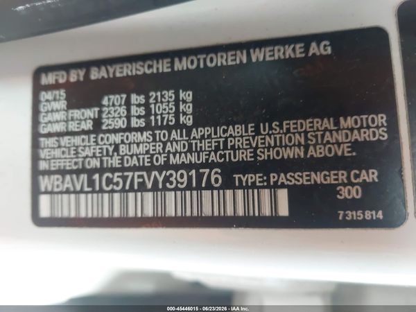 2015 BMW X1 XDRIVE28I
