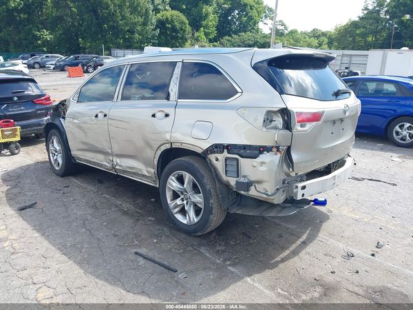 2016 TOYOTA HIGHLANDER LIMITED PLATINUM V6