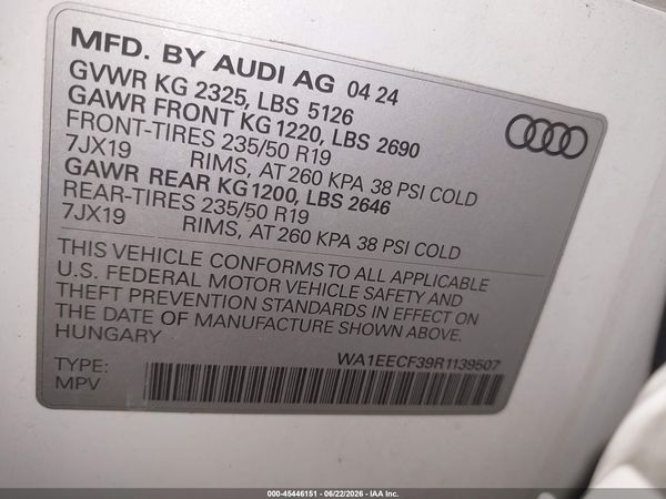 2024 AUDI Q3