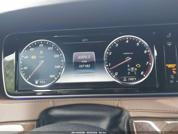 2015 MERCEDES-BENZ S 550 4MATIC