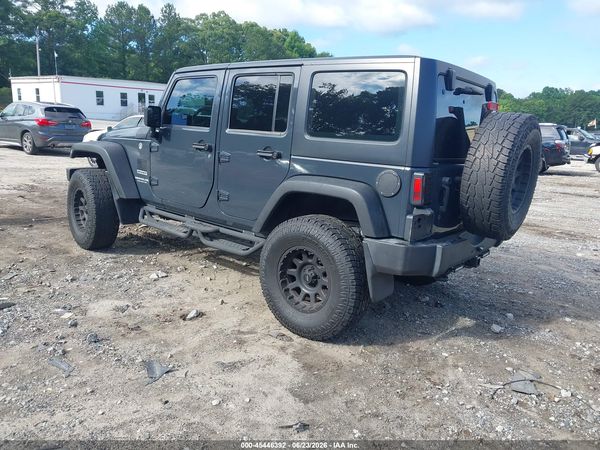 2017 JEEP WRANGLER UNLIMITED SPORT 4X4