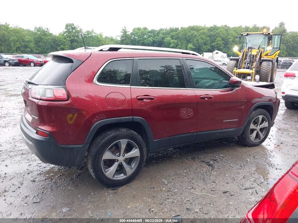 2019 JEEP CHEROKEE LIMITED 4X4