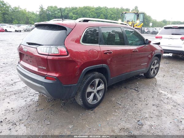2019 JEEP CHEROKEE LIMITED 4X4