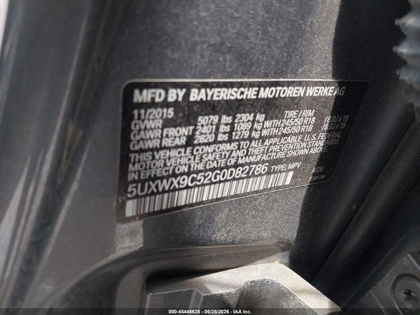 2016 BMW X3 xDrive28i