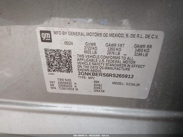 2024 CHEVROLET BLAZER FWD RS — I9