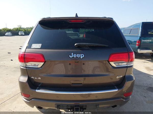 2017 JEEP GRAND CHEROKEE OVERLAND