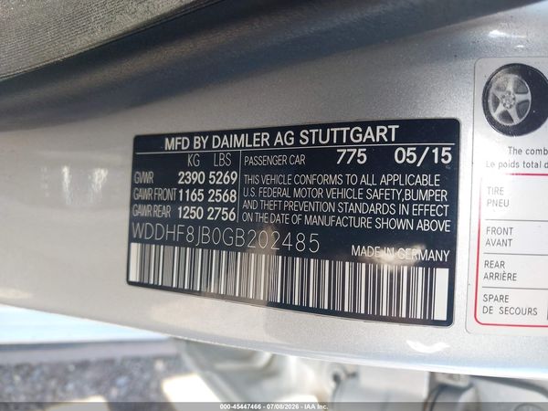 2016 MERCEDES-BENZ E 350 4MATIC
