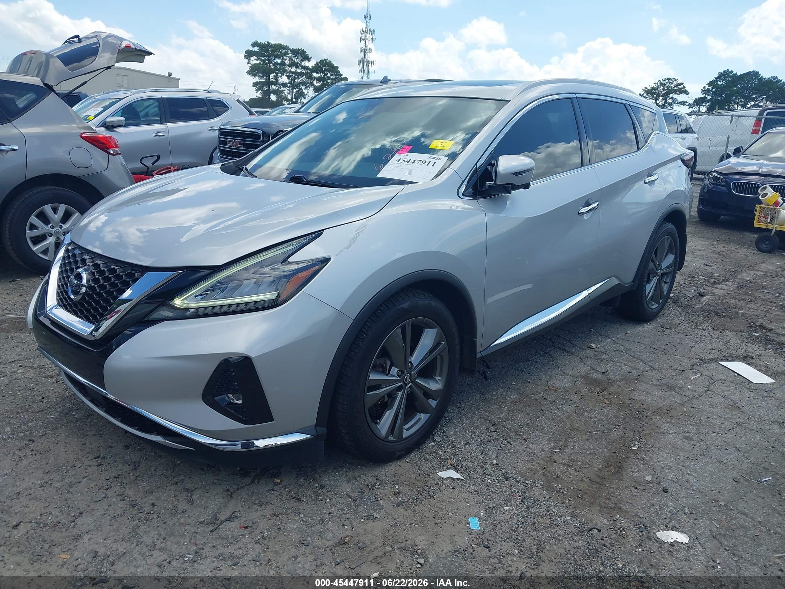 2019 NISSAN MURANO PLATINUM — I2