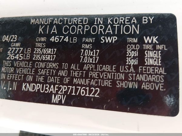 2023 KIA SPORTAGE LX