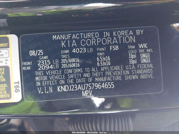 2025 KIA SOUL LX