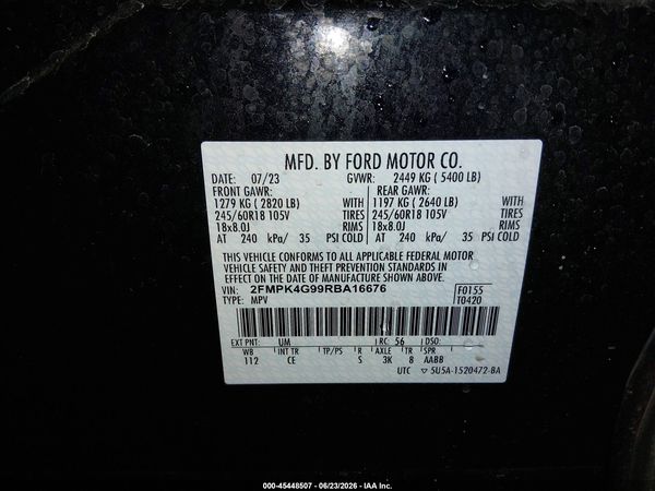 2024 FORD EDGE SE — I9
