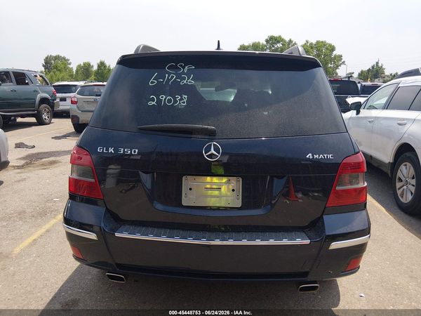 2012 MERCEDES-BENZ GLK 350 4MATIC