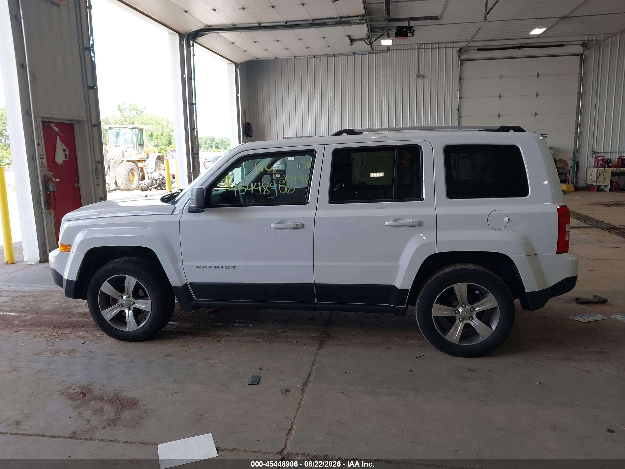 2017 JEEP PATRIOT HIGH ALTITUDE