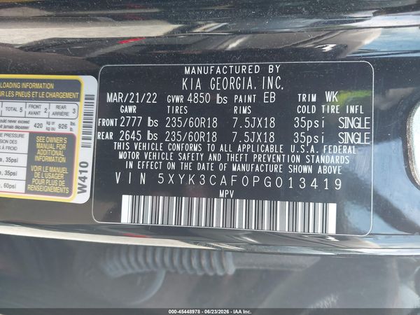 2023 KIA SPORTAGE EX