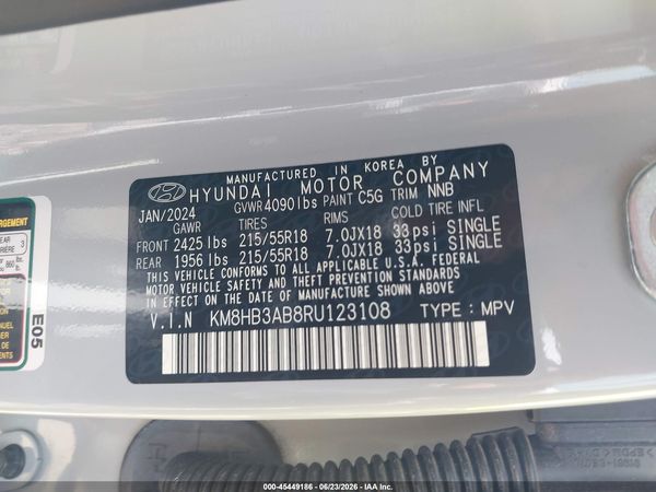 2024 HYUNDAI KONA SEL
