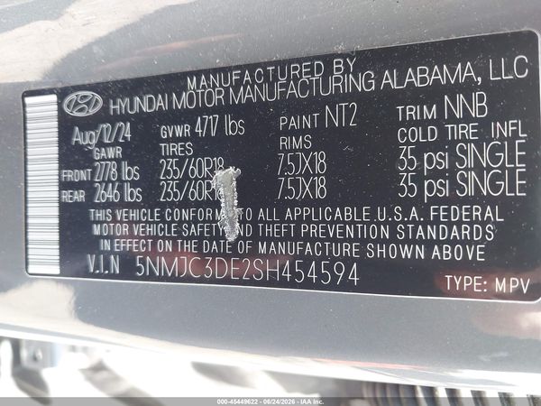 2025 HYUNDAI TUCSON SEL CONVENIENCE