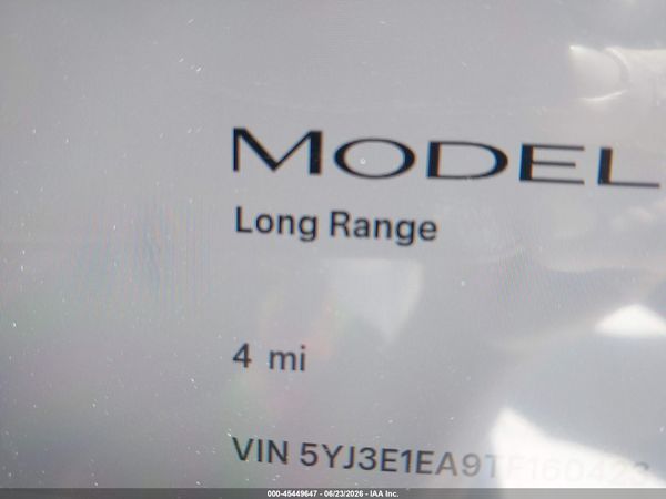 2026 TESLA MODEL 3