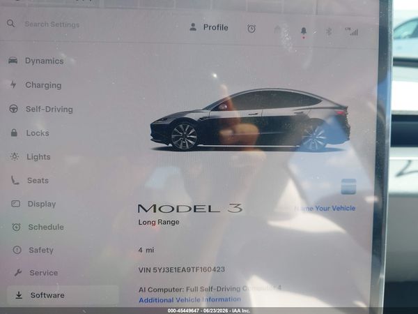 2026 TESLA MODEL 3