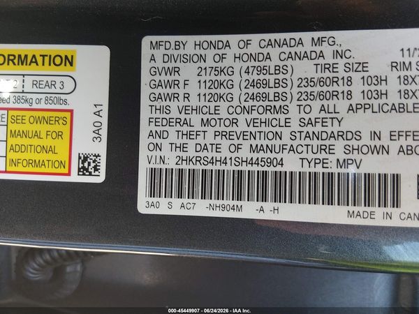 2025 HONDA CR-V EX AWD
